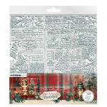 Jenine's Mindful Art Festive Nostalgia Collection - 8" x 8" Acetate Sheets [JMA-FN-ACS09]